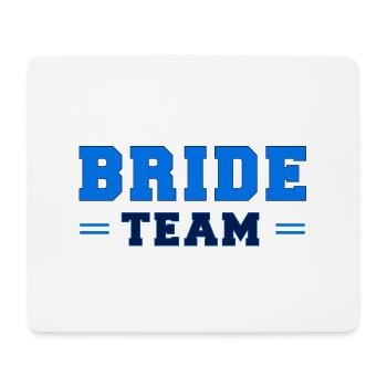 Brautgespann Blau - Mousepad (Querformat) - Weiß - Vorne