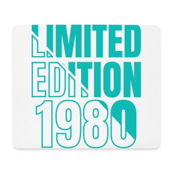 1980 Édition Limitée 42e Anniversaire Jeunes Filles - Tapis de souris (format paysage) - blanc - Devant