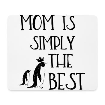Mom is simply the best - Mouse Pad (horizontal) - white - Front