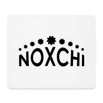 Noxchi lettering with stars - Mouse Pad (horizontal) - white - Front