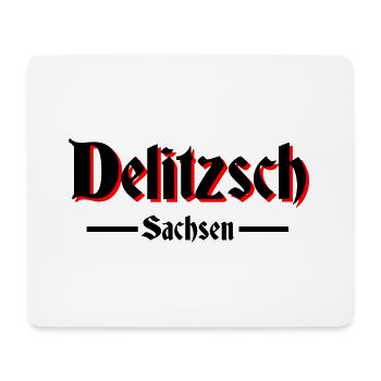Delitzsch - Mousepad (Querformat) - Weiß - Vorne