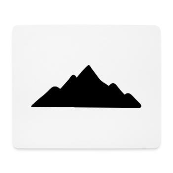 Mountains Mountain Mountains 05 - Mouse Pad (horizontal) - white - Front