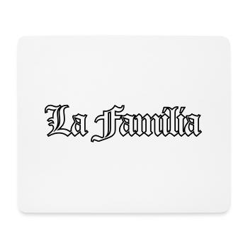 La Familia | COULEURS CHANGEABLES - Tapis de souris (format paysage) - blanc - Devant