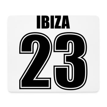 Ibiza 23 - Mouse Pad (horizontal) - white - Front
