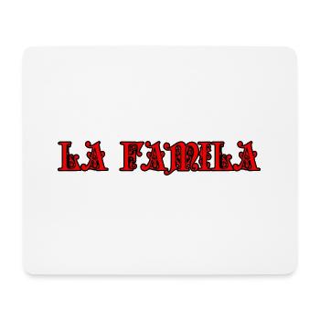La Familia | COULEURS CHANGEABLES - Tapis de souris (format paysage) - blanc - Devant