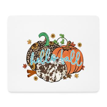 Hello Fall - Mouse Pad (horizontal) - white - Front