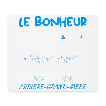 Arrière-Grand-Mère - Tapis de souris (format paysage) - blanc - Devant