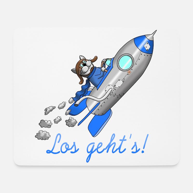 Startup gift - Mouse Pad (horizontal) - white