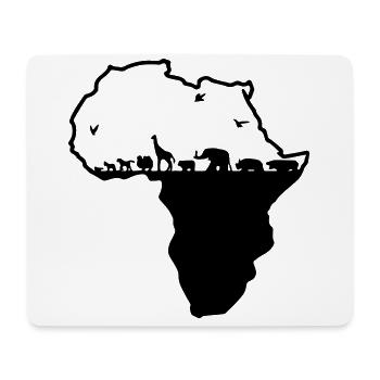 Africa - Mouse Pad (horizontal) - white - Front
