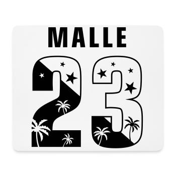 Malle 23 - Mousepad (Querformat) - Weiß - Vorne