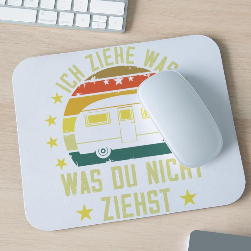 I pull what you don't pull Caravan Camper Mouse Pad (horizontal)