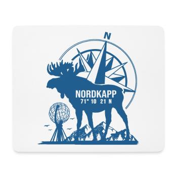 Nordkap NordKap Nordkap - Mousepad (Querformat) - Weiß - Vorne