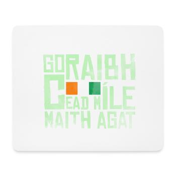 Irland Ireland - Mousepad (Querformat) - Weiß - Vorne