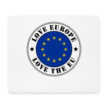EU Europe Union européenne Brexit Euro stamp - Tapis de souris (format paysage) - blanc - Devant