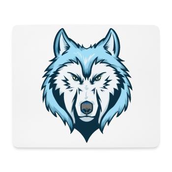 Wolf Raubtier Alpha Rudel Beute Geschenk Idee Wild - Mousepad (Querformat) - Weiß - Vorne