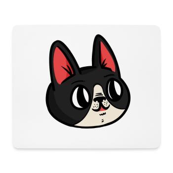 Cartoon cartoon cat kitten kitty pet - Mouse Pad (horizontal) - white - Front