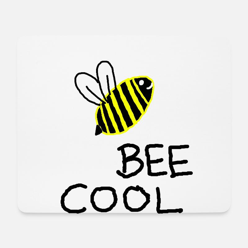 Biene Imker Bienen Honig T-Shirt - Mousepad (Querformat) - Weiß