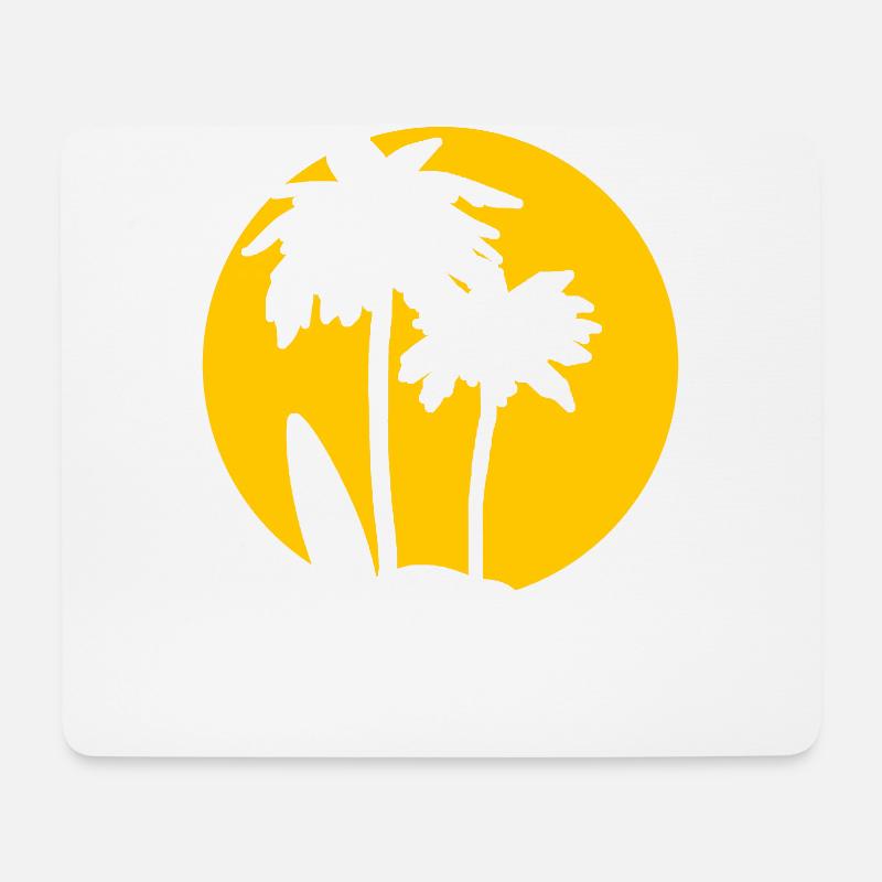 Sommer, Sonne, Sonnenschein - Mousepad (Querformat) - Weiß