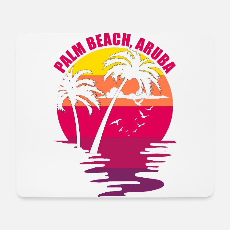 0011 summer - Mouse Pad (horizontal) - white