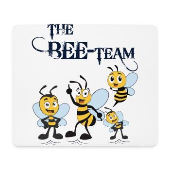 Bee Team Bienen Imker - Mousepad (Querformat) - Weiß - Vorne