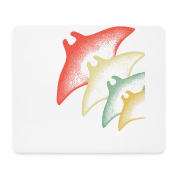 Skate Diver Gift Diving - Tapis de souris (format paysage) - blanc - Devant