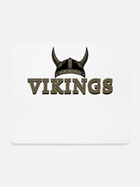 VIKINGS - Mousepad (Querformat) - Weiß