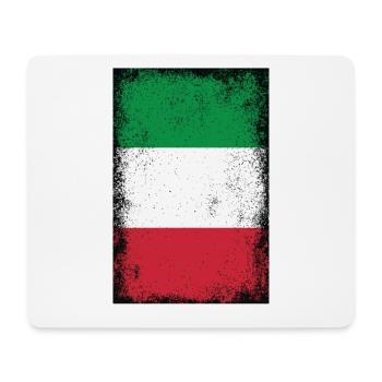Italy Italian Flag Italian Flag Vintage - Mouse Pad (horizontal) - white - Front