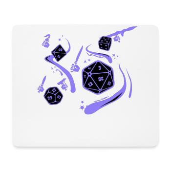 Cube cadeau T-shirt - Tapis de souris (format paysage) - blanc - Devant
