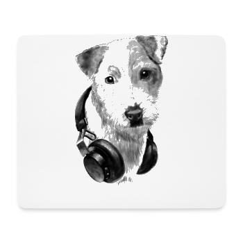 Parson Russell Terrier - Mouse Pad (horizontal) - white - Front