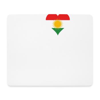 Kurdistan gift Kurds flag - Mouse Pad (horizontal) - white - Front