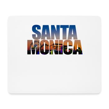 Santa Monica Pier - Los Angeles Kalifornien USA - Mousepad (Querformat) - Weiß - Vorne