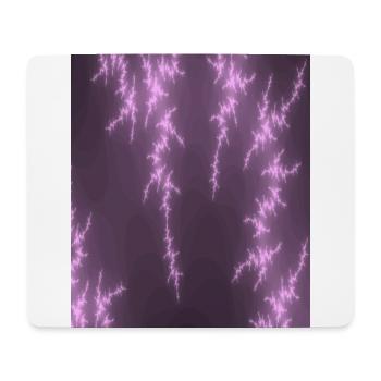 Fractal flashes - Mouse Pad (horizontal) - white - Front