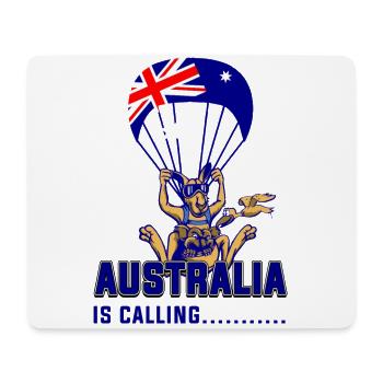 Australia is calling - Mouse Pad (horizontal) - white - Front