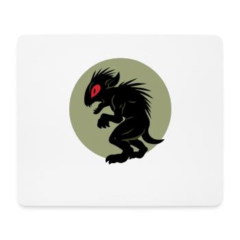 El Chupacabra - Mouse Pad (horizontal) - white - Front