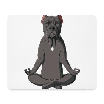 Cane Corso Italiano - Tapis de souris (format paysage) - blanc - Devant