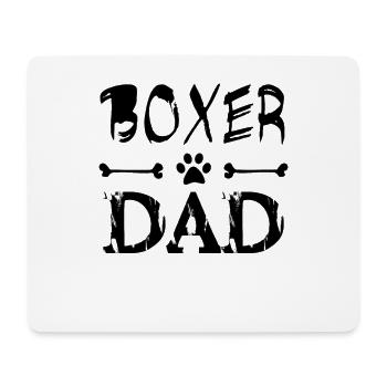 Boxer dog - Mouse Pad (horizontal) - white - Front