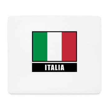 Italy Italian flag flag squadra azzurra - Mouse Pad (horizontal) - white - Front