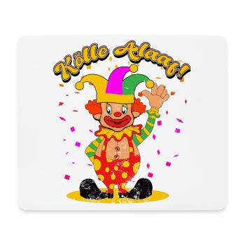 Köln Karneval - Mousepad (Querformat) - Weiß - Vorne