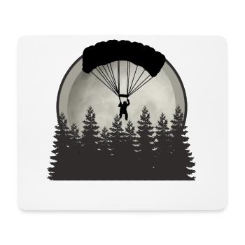 paragliding - Mouse Pad (horizontal) - white - Front