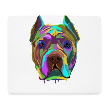 Cane Corso Italiano - Tapis de souris (format paysage) - blanc - Devant