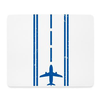 Pilot pilot gift - Mouse Pad (horizontal) - white - Front