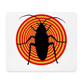 Insekt Insekten Schabe Ungeziefer Ungeziefer Ekel - Mousepad (Querformat) - Weiß - Vorne
