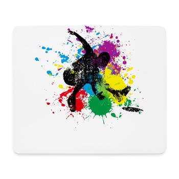 Splash Disc Golf gift for Disc Golf Player - Mouse Pad (horizontal) - white - Front