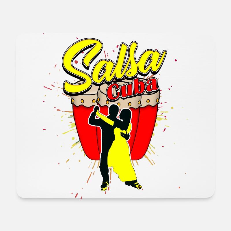 Salsa - Mouse Pad (horizontal) - white