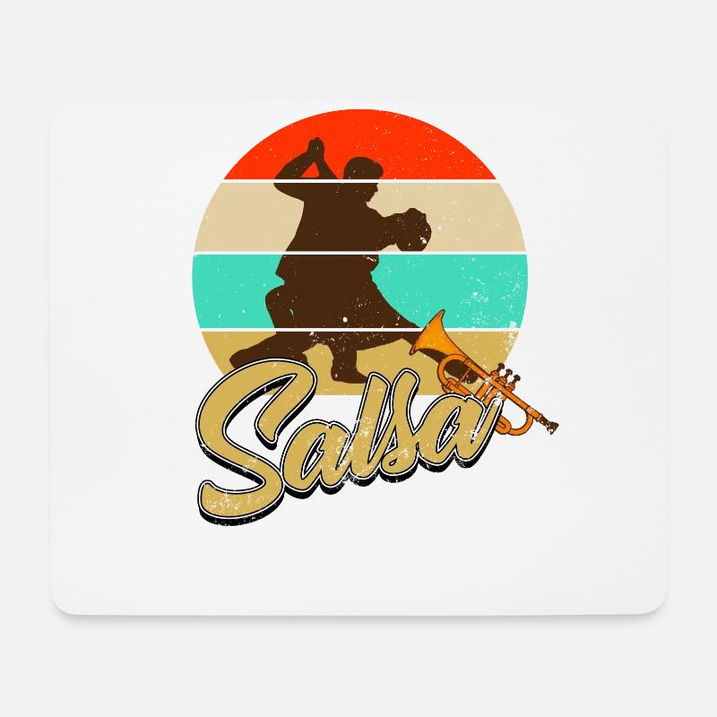 Salsa - Mouse Pad (horizontal) - white