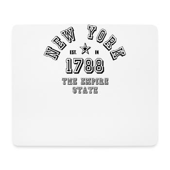 New York - Tapis de souris (format paysage) - blanc - Devant
