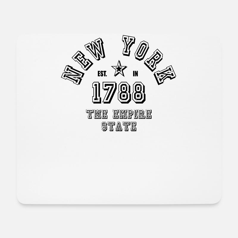 New York - Mousepad (Querformat) - Weiß