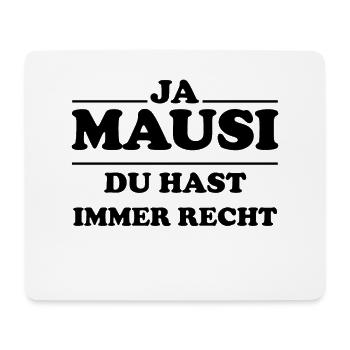 Schatz Liebste lustiger Sprüche Shirt Liebe - Mousepad (Querformat) - Weiß - Vorne