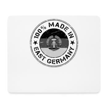 RDA Made in East Germany flag stamp stamp - Tapis de souris (format paysage) - blanc - Devant