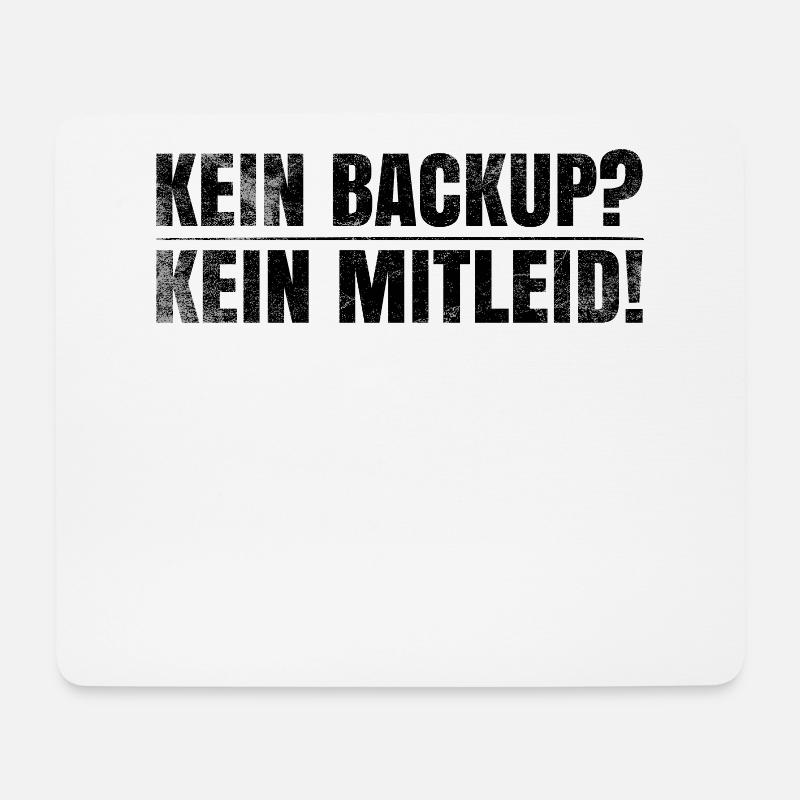 Admin T-Shirt Sysadmin IT Hardware Lustiger Spruch - Mousepad (Querformat) - Weiß